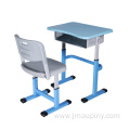 University Classroom Students Table And Chairs With Storage